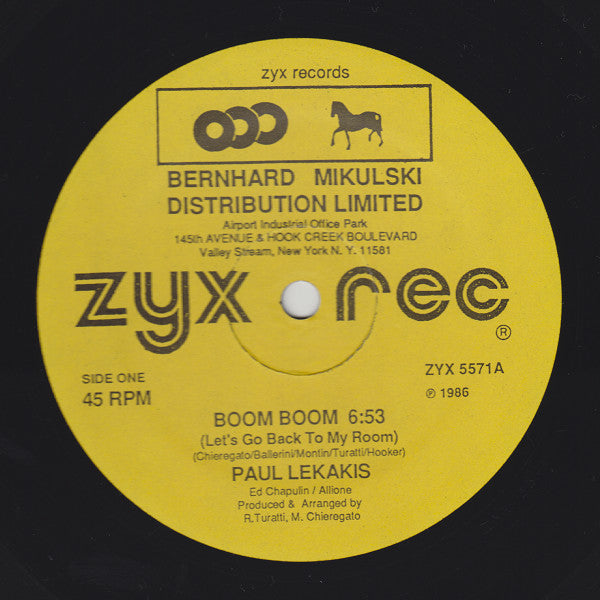 Boom Boom (Let's Go Back To My Room) - secondary