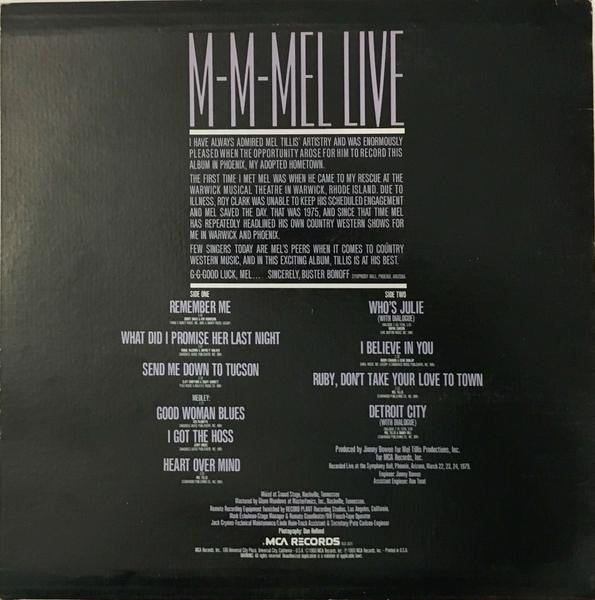 M-M-Mel Live - secondary