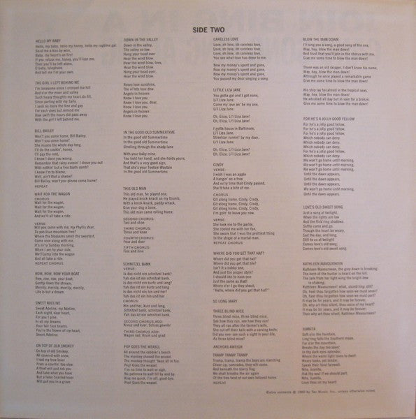 Bing Crosby & His Friends - Join Bing In A Gang Song Sing Along