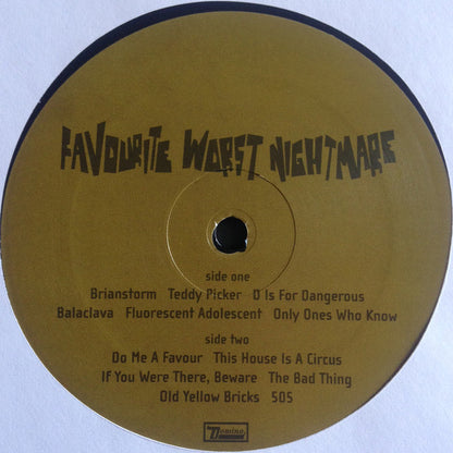 Favourite Worst Nightmare - secondary