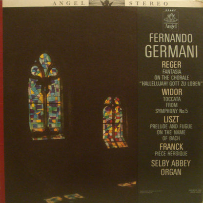 Works By Reger, Widor, Liszt, Franck - primary
