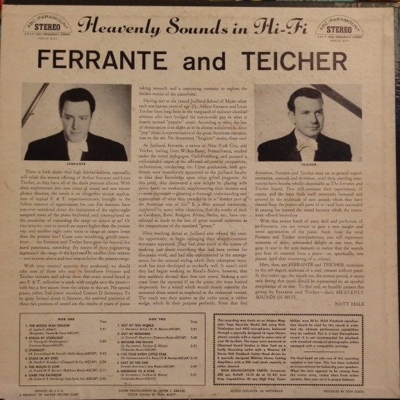 Ferrante & Teicher - Heavenly Sounds In Hi-Fi
