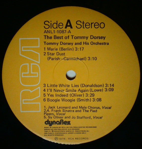 The Best Of Tommy Dorsey - secondary