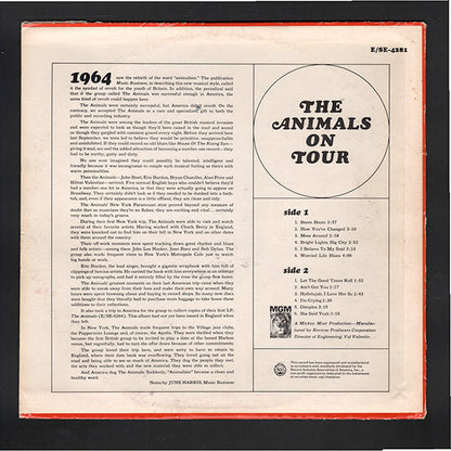 The Animals - The Animals On Tour