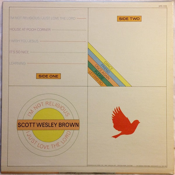 Scott Wesley Brown - I'm Not Religious, I Just Love The Lord