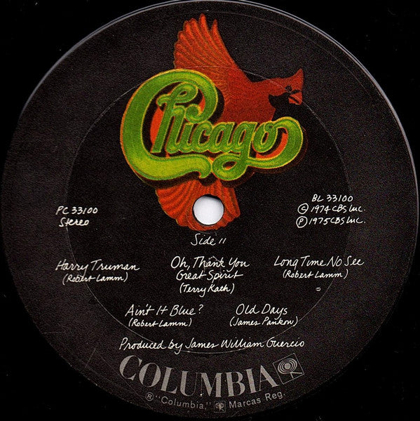 Chicago VIII - secondary