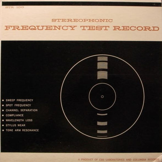 CBS Laboratories - Stereophonic Frequency Test Record (Issue 1)