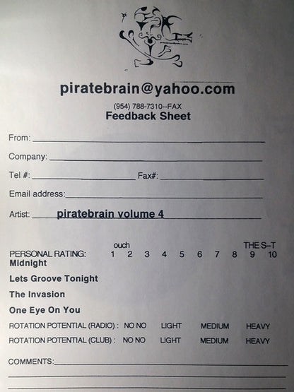 Piratebrain Volume 4 - secondary