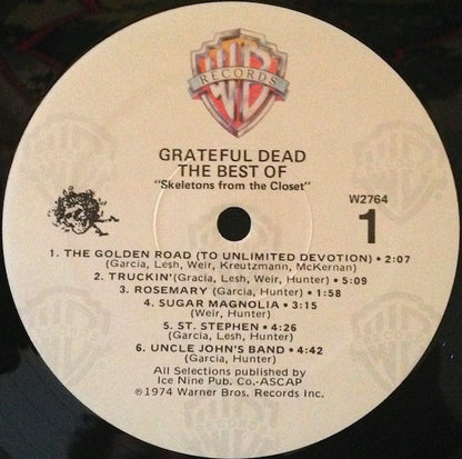 The Grateful Dead - The Best Of The Grateful Dead: Skeletons From The Closet