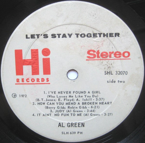 Al Green - Let's Stay Together