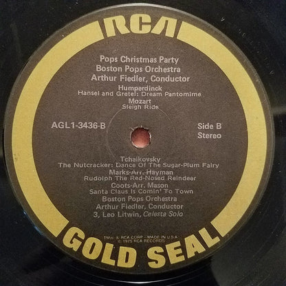 Arthur Fiedler, Boston Pops Orchestra - Pops Christmas Party