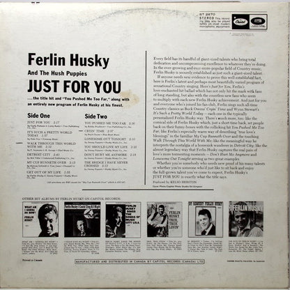 Ferlin Husky & His Hush Puppies - Just For You