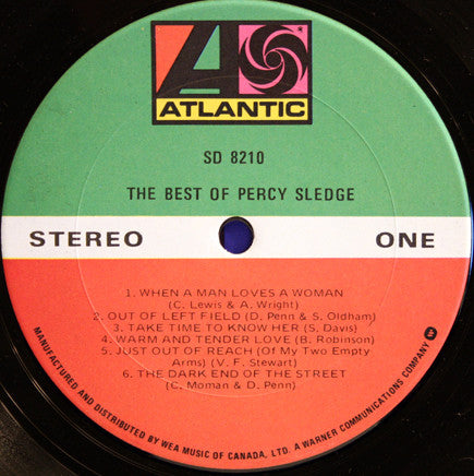 The Best Of Percy Sledge - secondary
