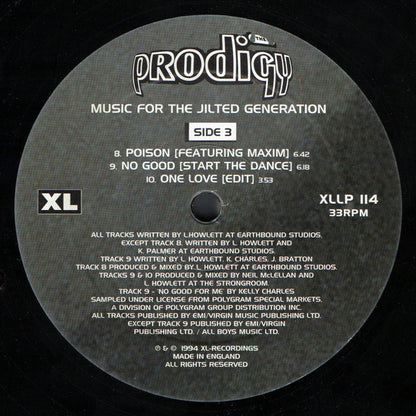 Music For The Jilted Generation - secondary