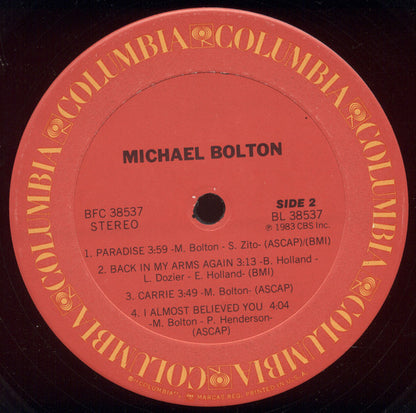Michael Bolton - secondary