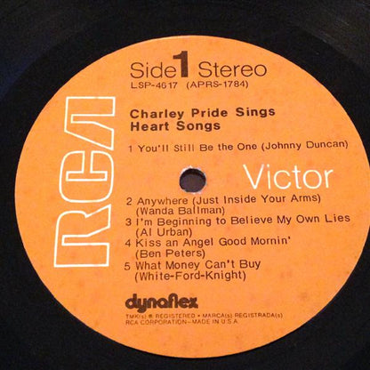 Charley Pride Sings Heart Songs - secondary