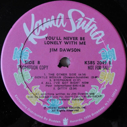 You'll Never Be Lonely With Me - secondary