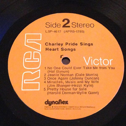 Charley Pride Sings Heart Songs - secondary