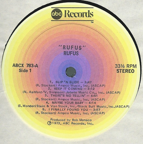 Rufus - secondary