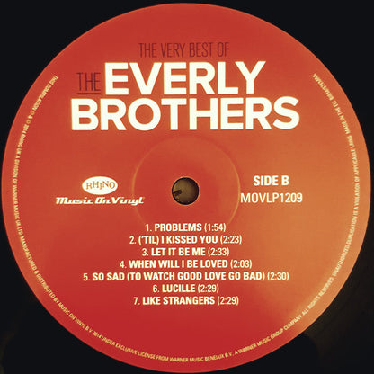 The Very Best Of The Everly Brothers - secondary