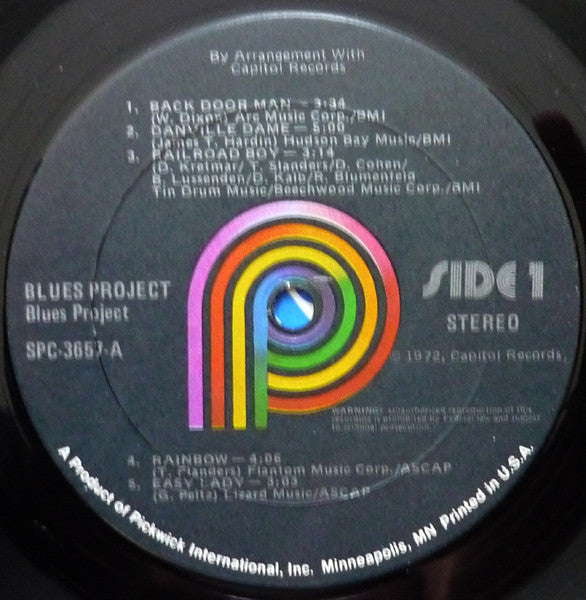 Blues Project - secondary