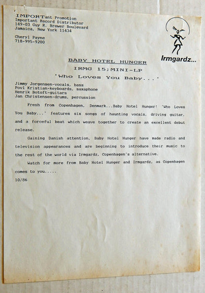 Who Loves You Baby... - secondary