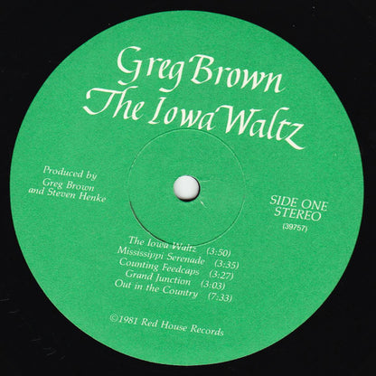 The Iowa Waltz - secondary