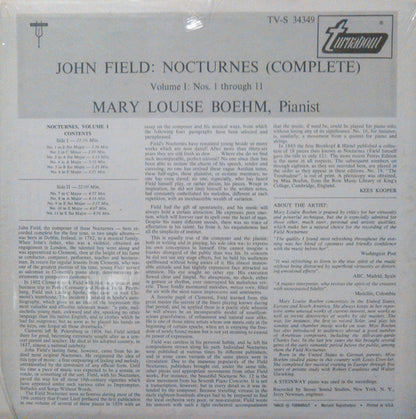 Nocturnes Vol. 1 (Nos. 1-11) - secondary