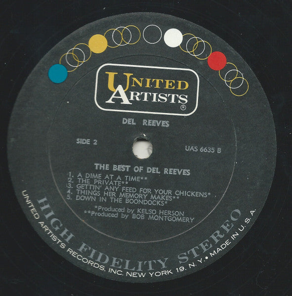 Del Reeves - The Best Of Del Reeves