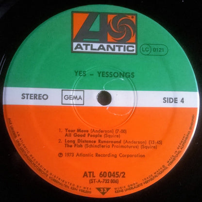 Yes - Yessongs