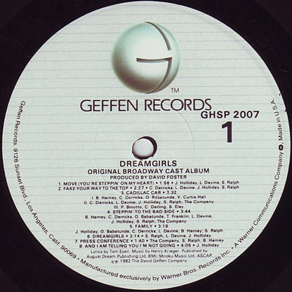 "Dreamgirls" Original Broadway Cast - Dreamgirls - Original Broadway Cast Album