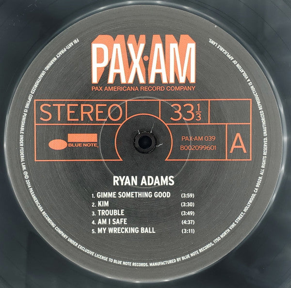 Ryan Adams - secondary