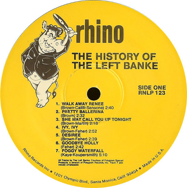 The History Of The Left Banke - secondary