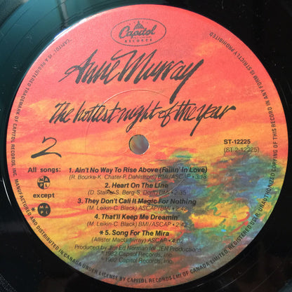 Anne Murray - The Hottest Night Of The Year