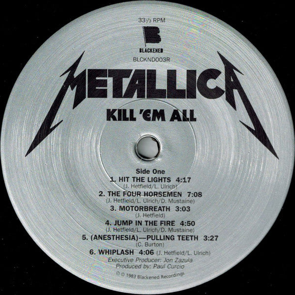 Kill 'Em All - secondary