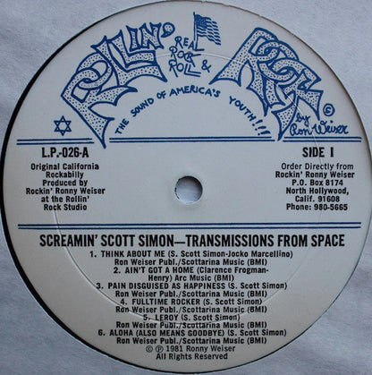 Scott Simon - Transmissions From Space