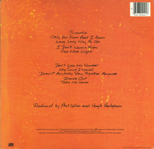 No Jacket Required - secondary