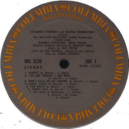 Funny Girl (The Original Sound Track Recording) - secondary