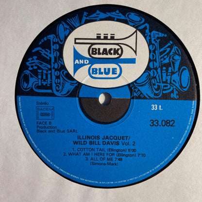 Illinois Jacquet, Wild Bill Davis - Illinois Jacquet With Wild Bill Davis Vol. 2