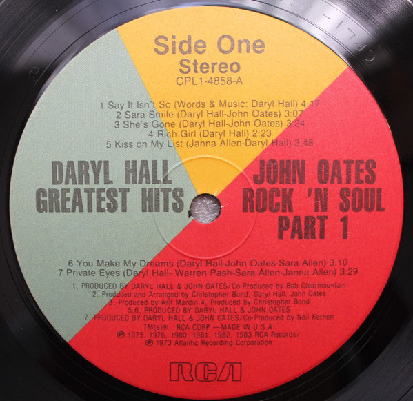 Greatest Hits - Rock 'N Soul Part I - secondary