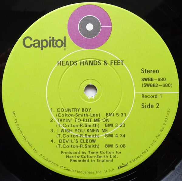 Heads Hands & Feet - secondary