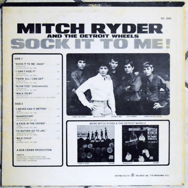 Mitch Ryder & The Detroit Wheels - Sock It To Me!