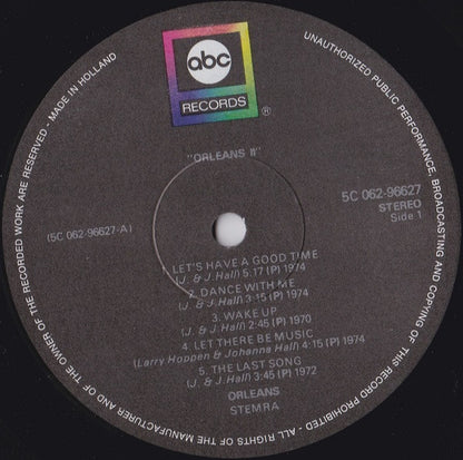 Orleans II - secondary
