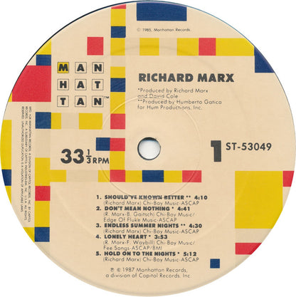 Richard Marx - secondary