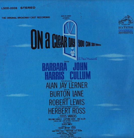 Barbara Harris, John Cullum - On A Clear Day You Can See Forever (Original Broadway Cast Recording)