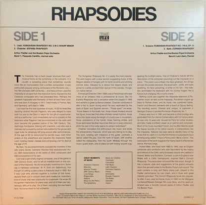 Rhapsodies - secondary