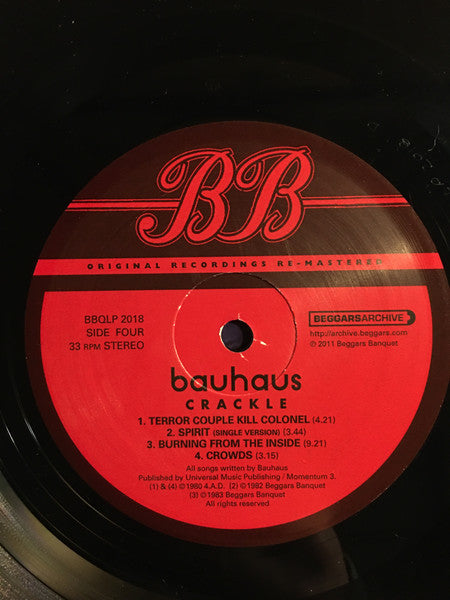 Best Of Bauhaus | Crackle  - secondary