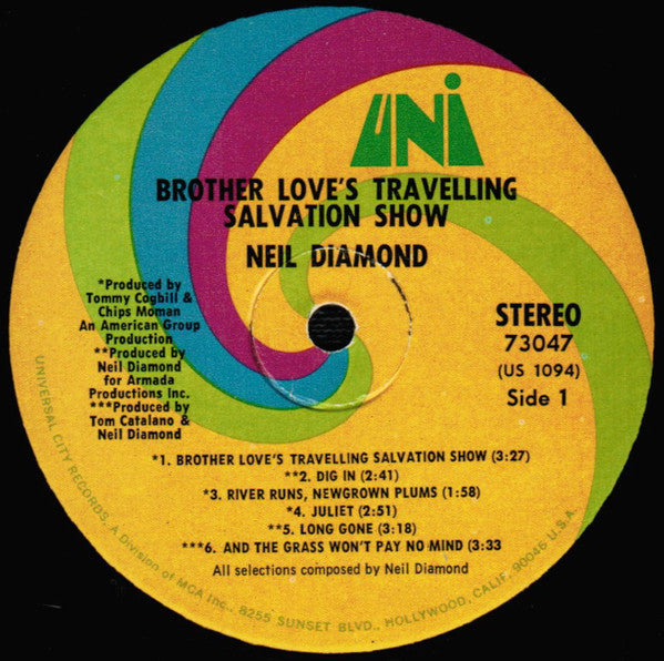 Neil Diamond - Brother Love's Travelling Salvation Show