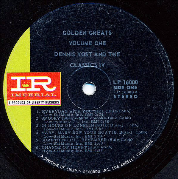 The Classics IV - Golden Greats Volume I