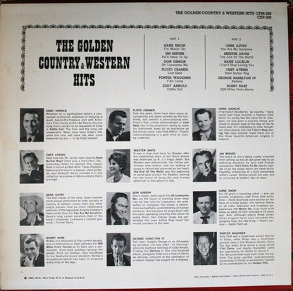 Various - The Golden Country & Western Hits
